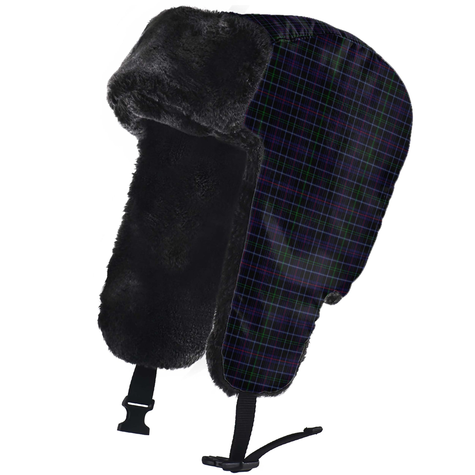 Pride (Wales) Tartan Winter Trapper Hat - Tartan Vibes Clothing