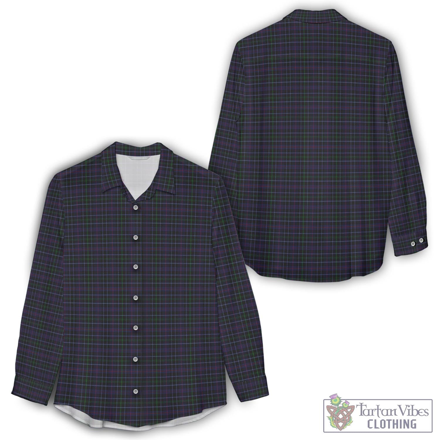 Pride (Wales) Tartan Women's Casual Shirt - Tartan Vibes Clothing
