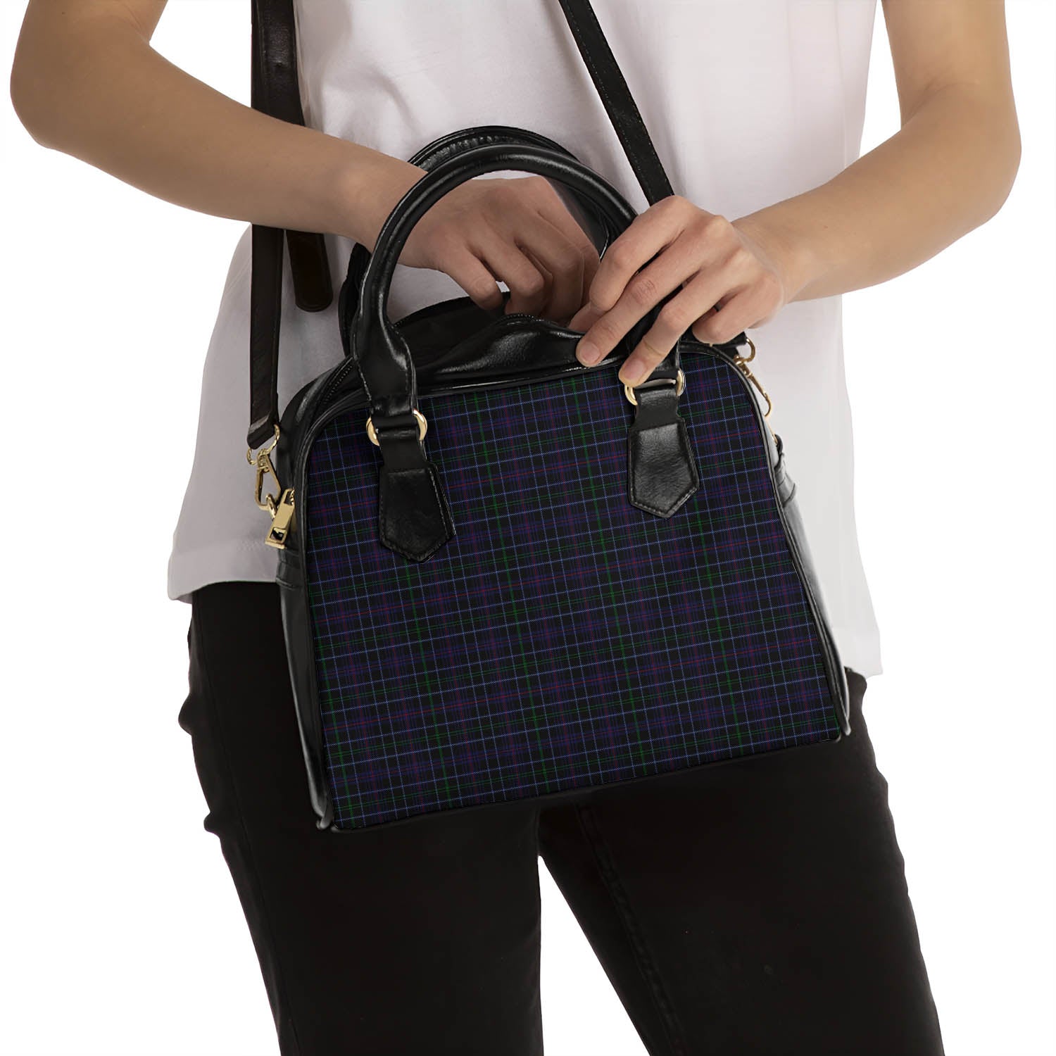 Pride (Wales) Tartan Shoulder Handbags - Tartan Vibes Clothing