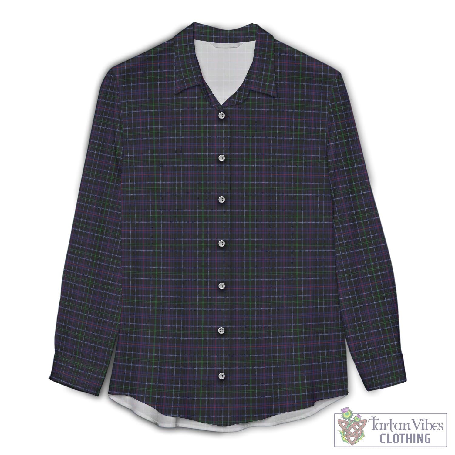 Pride (Wales) Tartan Women's Casual Shirt - Tartan Vibes Clothing