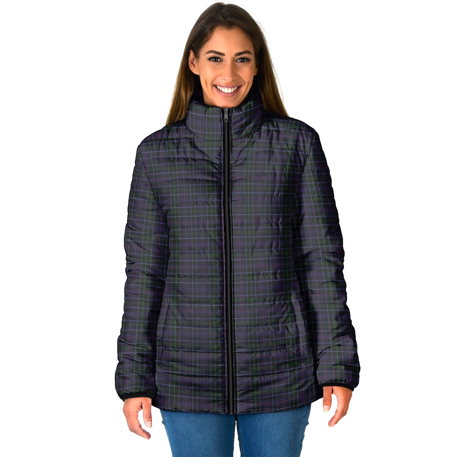 Pride (Wales) Tartan Padded Jacket - Tartan Vibes Clothing