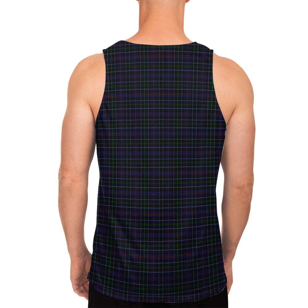 Pride (Wales) Tartan Mens Tank Top - Tartan Vibes Clothing
