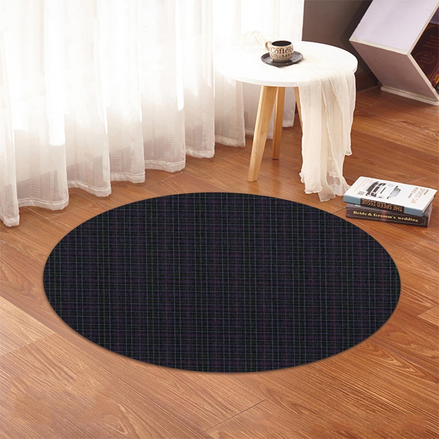 Pride (Wales) Tartan Round Rug - Tartan Vibes Clothing
