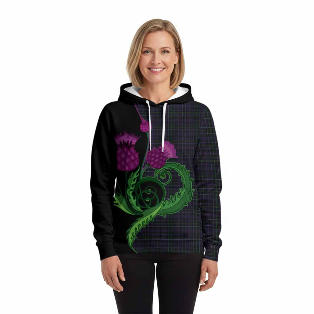 Pride (Wales) Tartan Hoodie Traditional Scottish Thistle