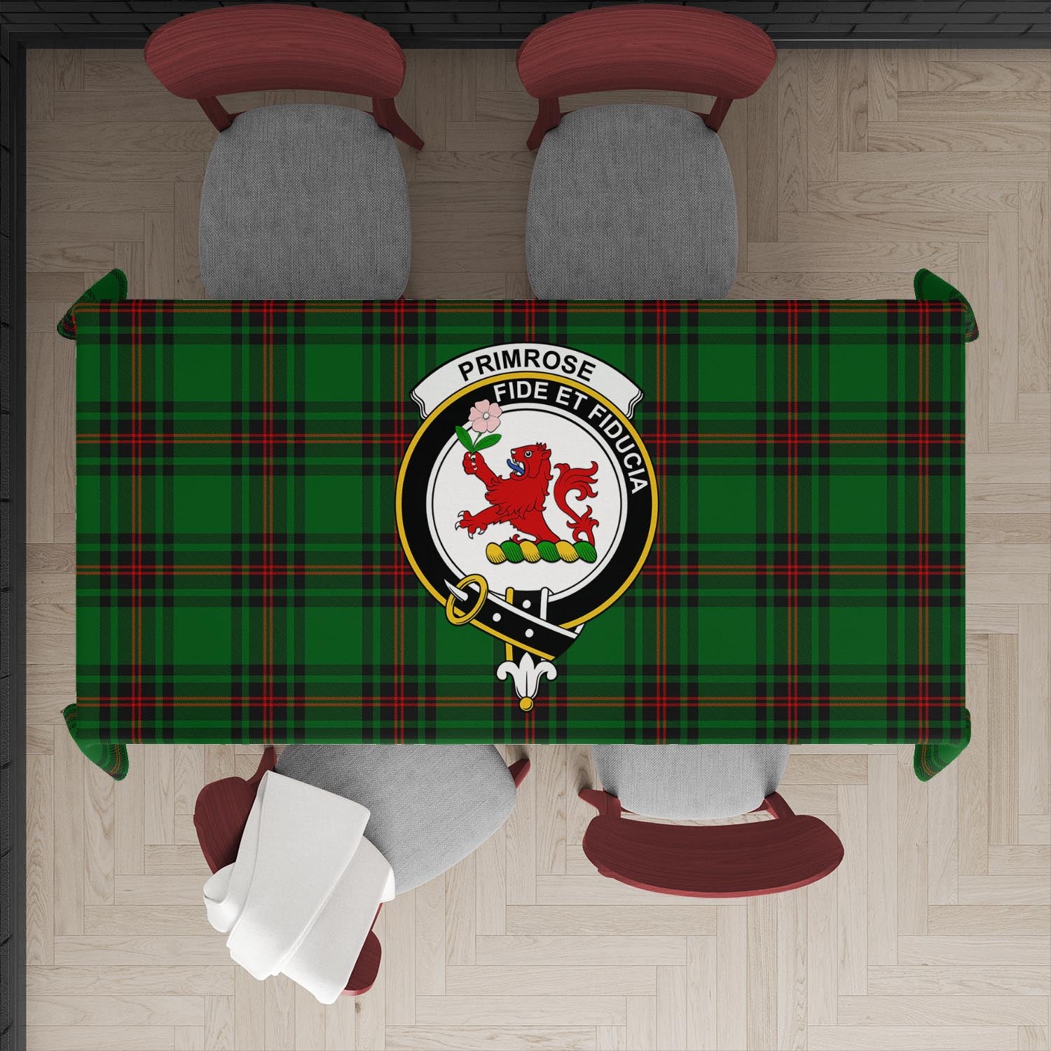 primrose-tatan-tablecloth-with-family-crest