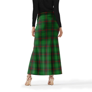 Primrose Tartan Womens Full Length Skirt