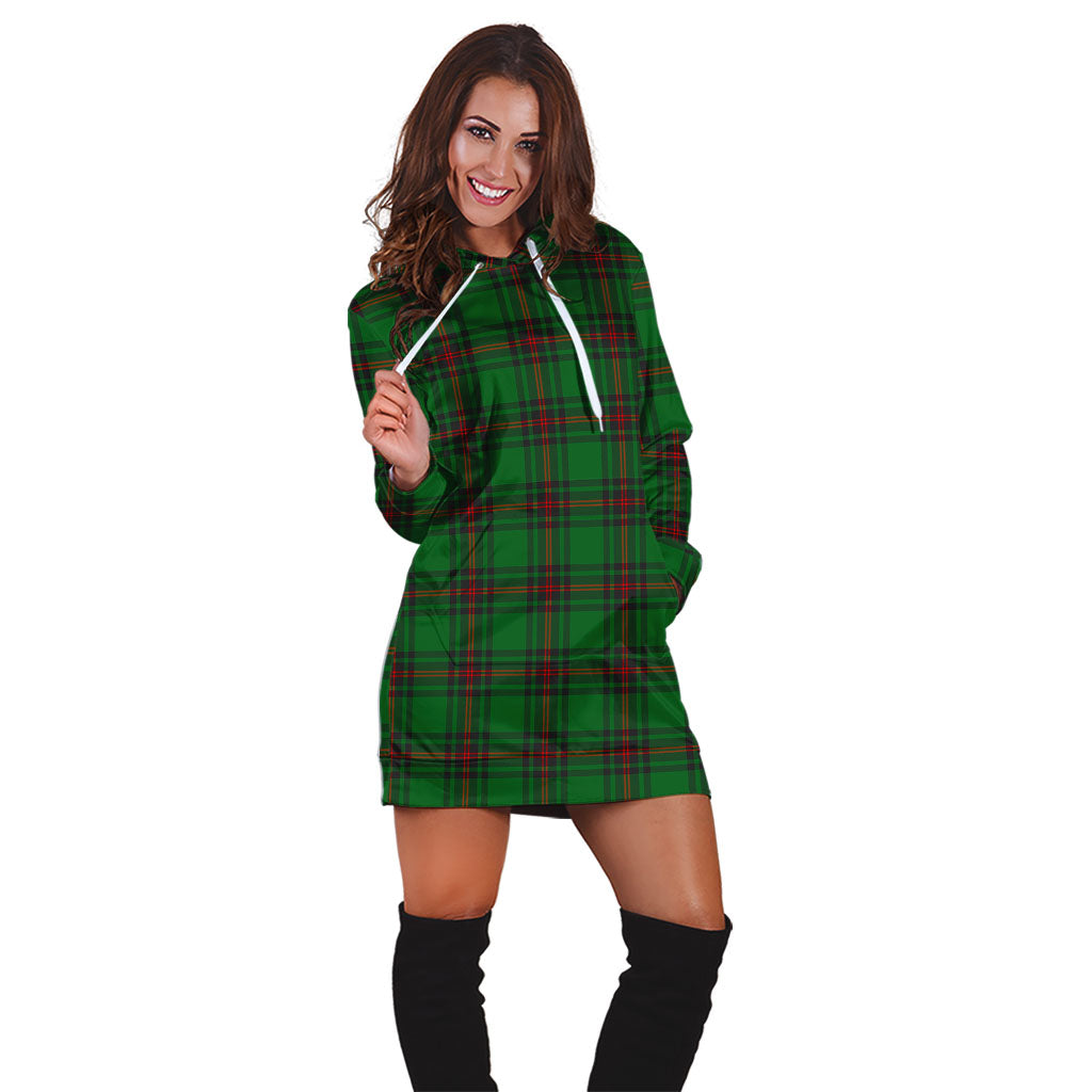 Primrose Tartan Hoodie Dress - Tartan Vibes Clothing