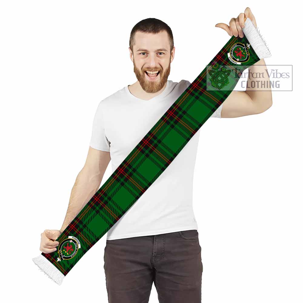 Tartan Vibes Clothing Primrose Tartan Ruffneck Scarf with Family Crest