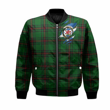 Primrose Clan Crest In Me Tartan Bomber Jacket Scotland Flag Style