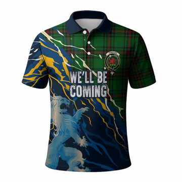 Primrose Scotland Tartan Polo Shirt WC2026 Football - We'll Be Coming