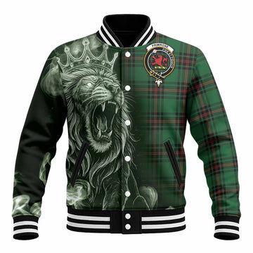Primrose Tartan Baseball Jacket Roaring Lion Heritage