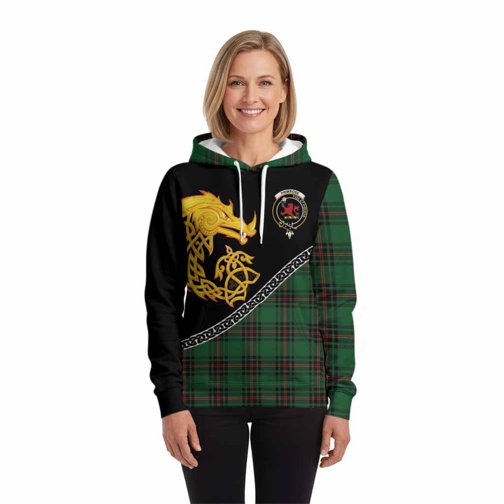 Primrose Tartan Crest Hoodie Legendary Dragon Knot Half Style