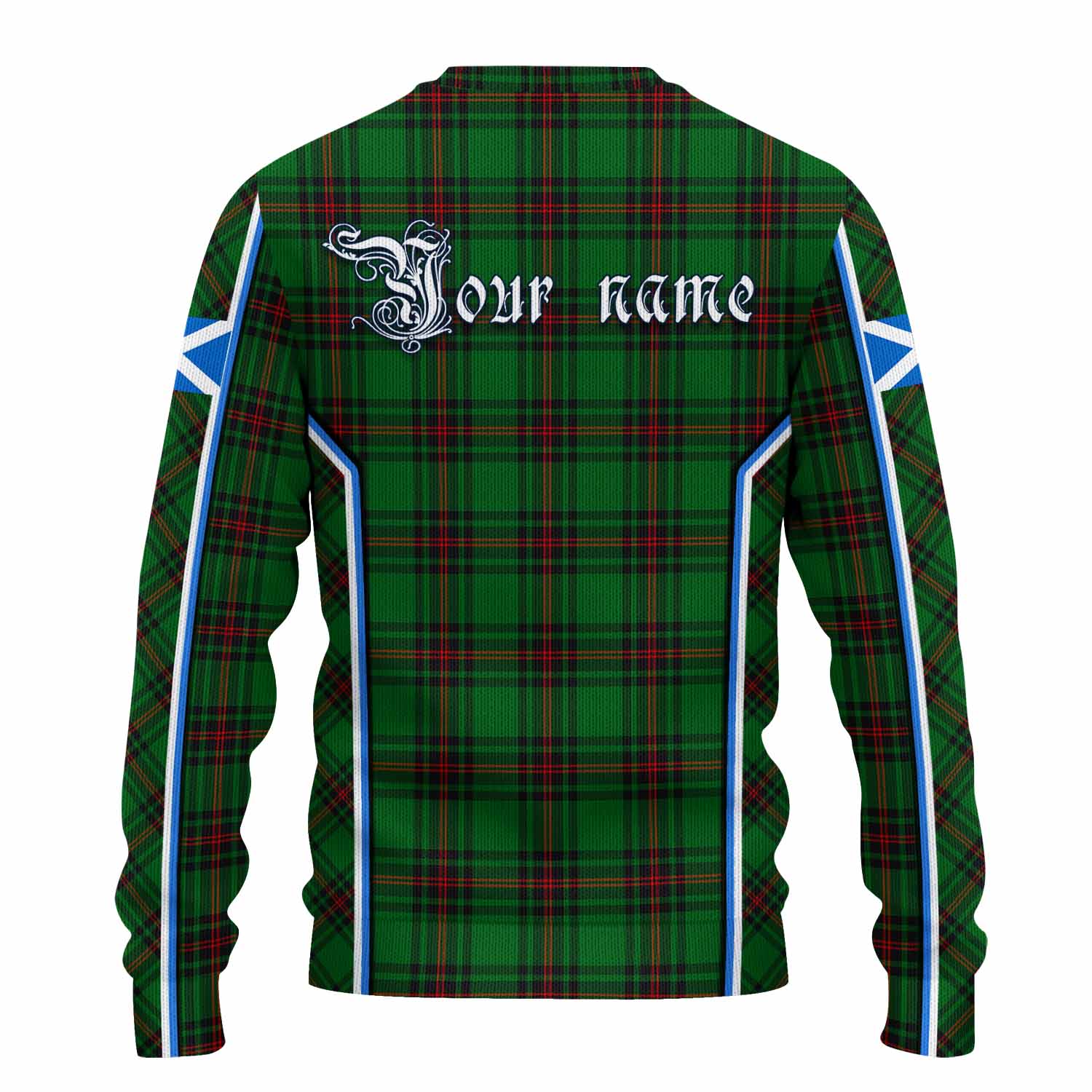 Primrose Tartan Crest Knitted Sweater Scotland Coat of Arm Flag Style - Tartan Vibes Clothing