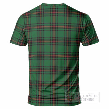 Primrose Tartan Crest T-Shirt Ferocious Lion Style