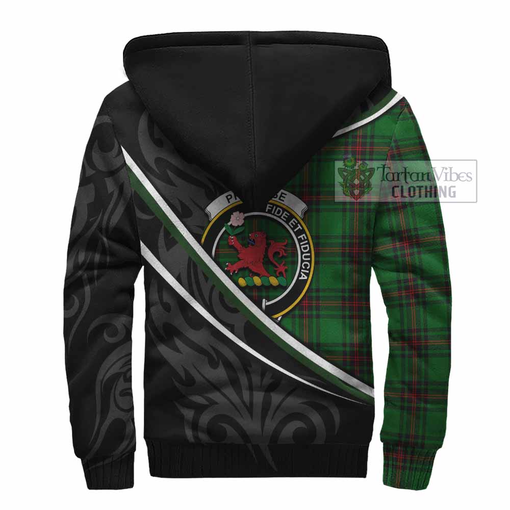 Primrose Tartan Family Crest Sherpa Hoodie Celtic Scottish Thistle Floral - Tartan Vibes Clothing