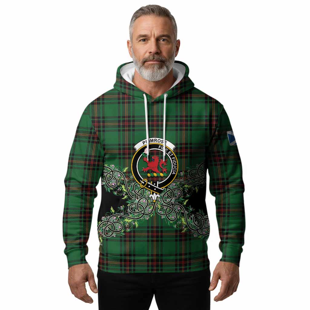Primrose Tartan Hoodie Thistle Scottish Spirit
