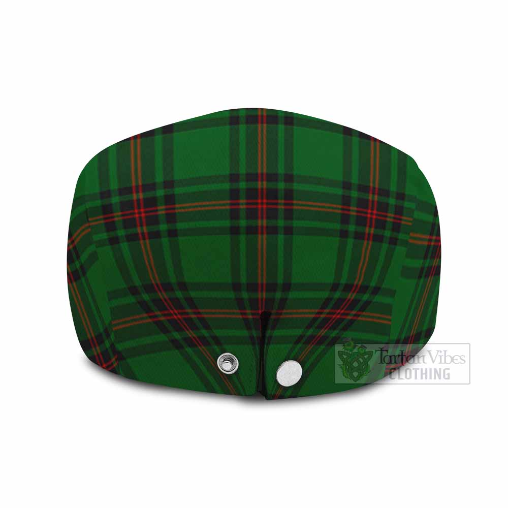 Primrose Tartan Jeff Cap, Tartan Flat Cap