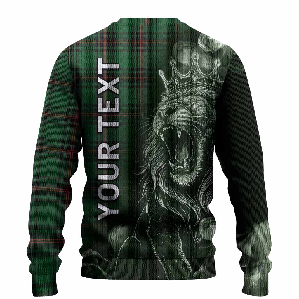Primrose Tartan Knitted Sweater Roaring Lion Heritage