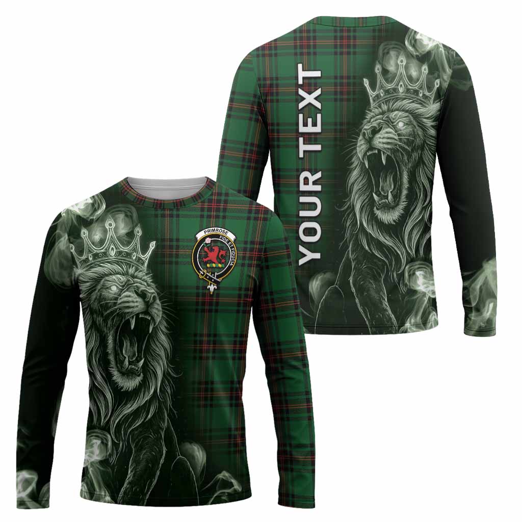 Primrose Tartan Long Sleeve T-Shirt Roaring Lion Heritage