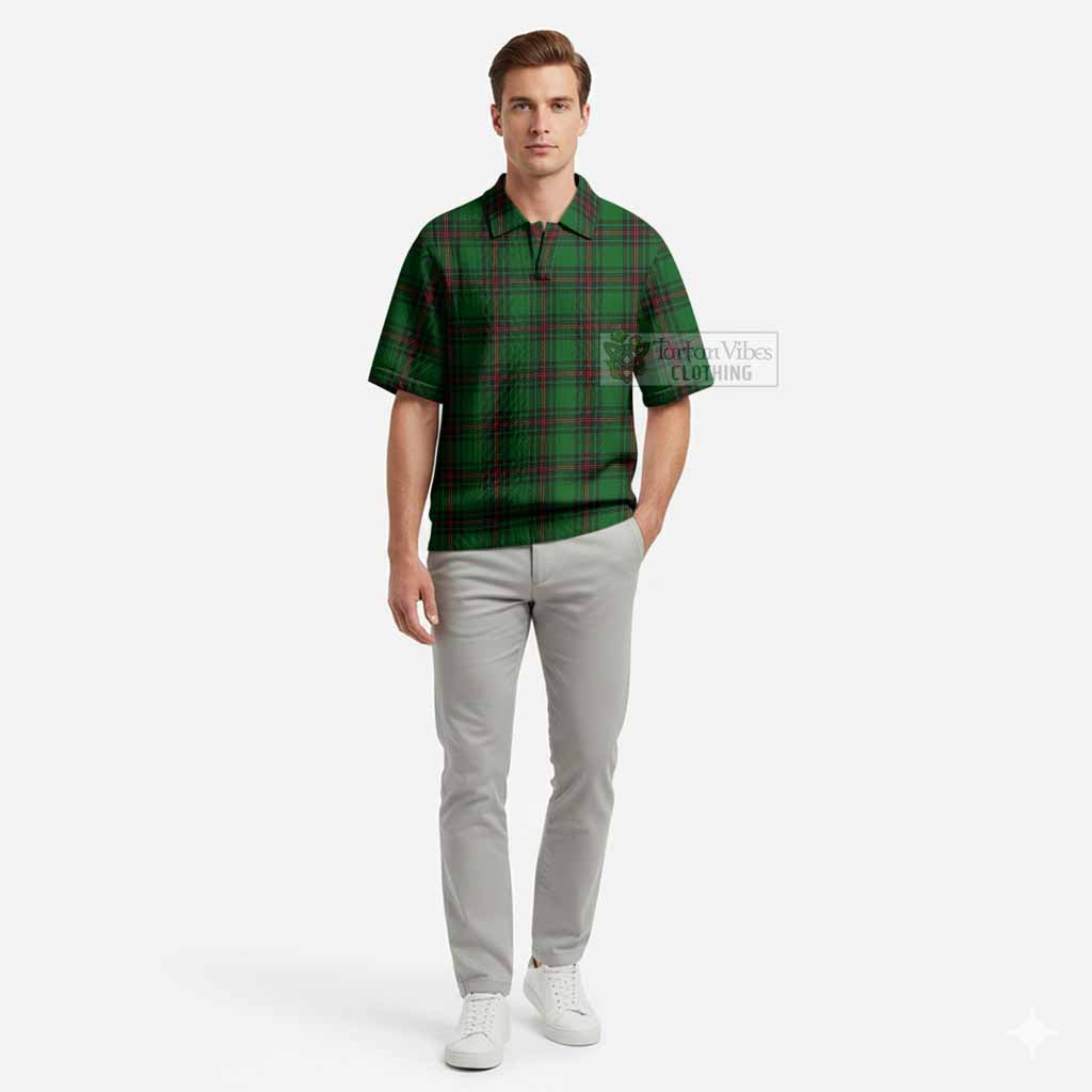 Primrose Tartan Men’s Polo Sweater Top
