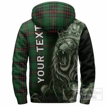 Primrose Tartan Sherpa Hoodie Roaring Lion Heritage