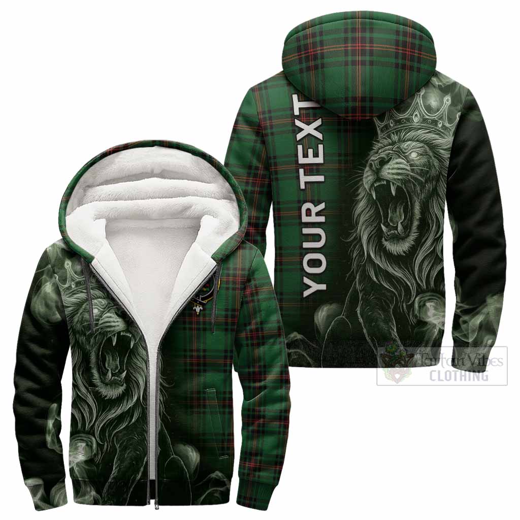 Primrose Tartan Sherpa Hoodie Roaring Lion Heritage
