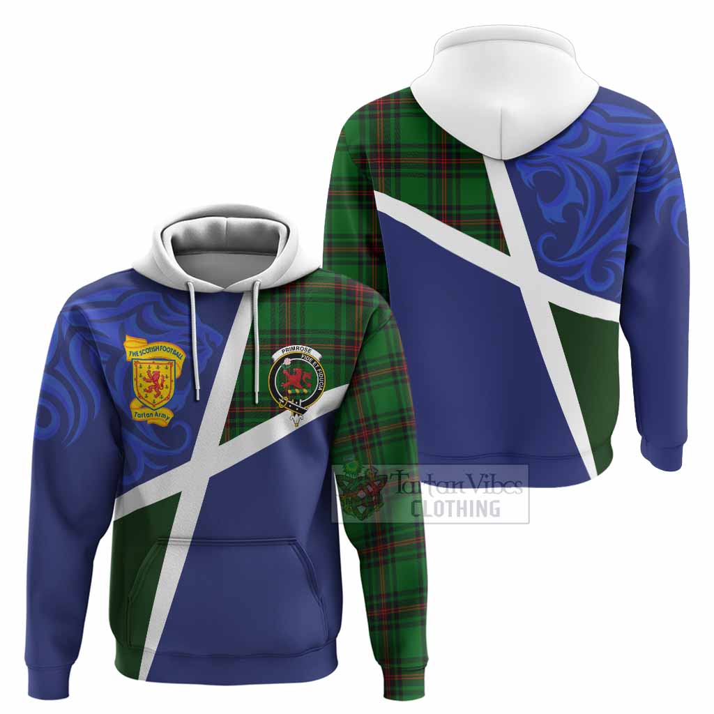 Primrose The Scottish Football Crest Hoodie Lion-Tartan Army