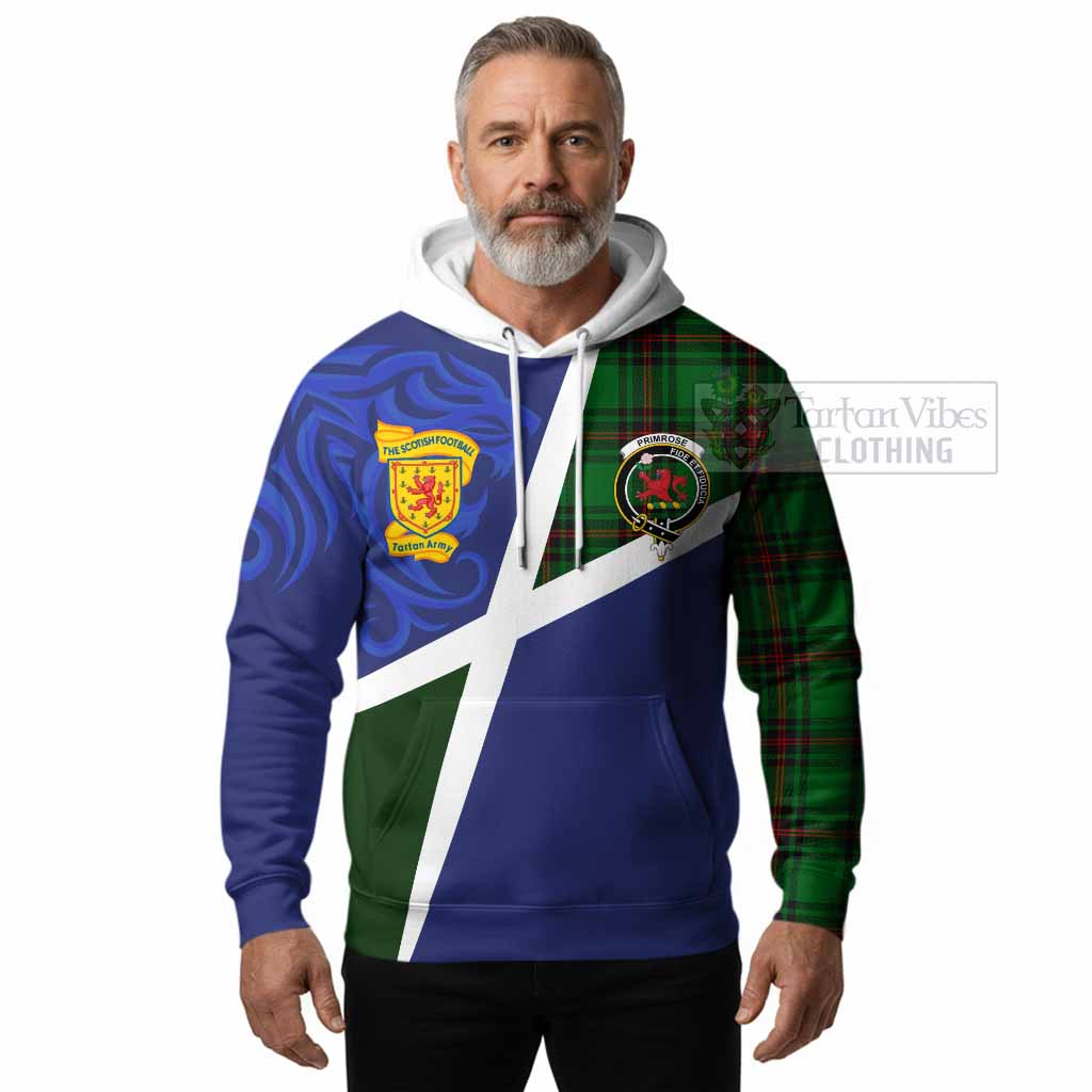 Primrose The Scottish Football Crest Hoodie Lion-Tartan Army