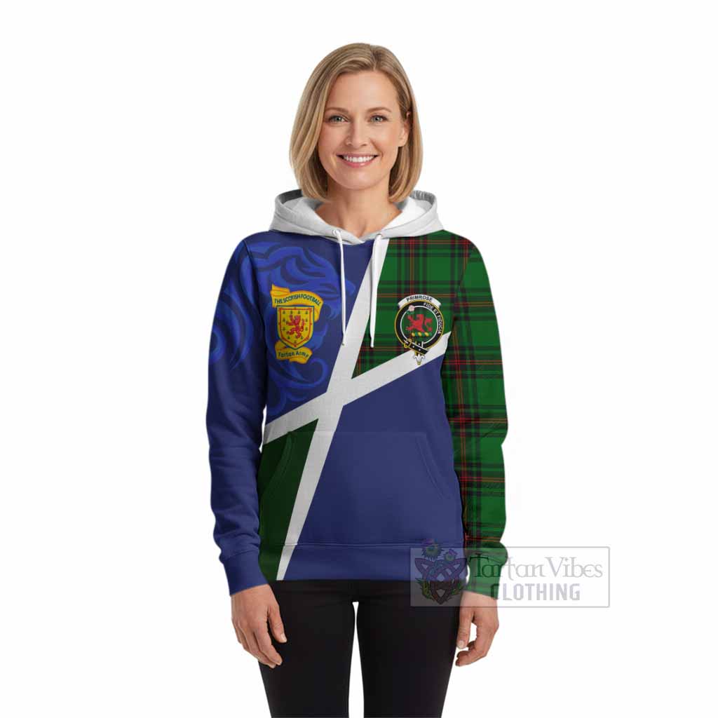 Primrose The Scottish Football Crest Hoodie Lion-Tartan Army