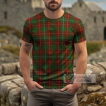 Prince Edward Island Tartan Cotton T-Shirt Men's Shirt - Tartanvibesclothing Shop