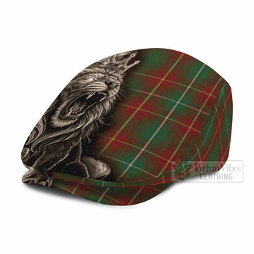 Prince Edward Island Tartan Flat Cap, Jeff Cap Roaring Lion Heritage