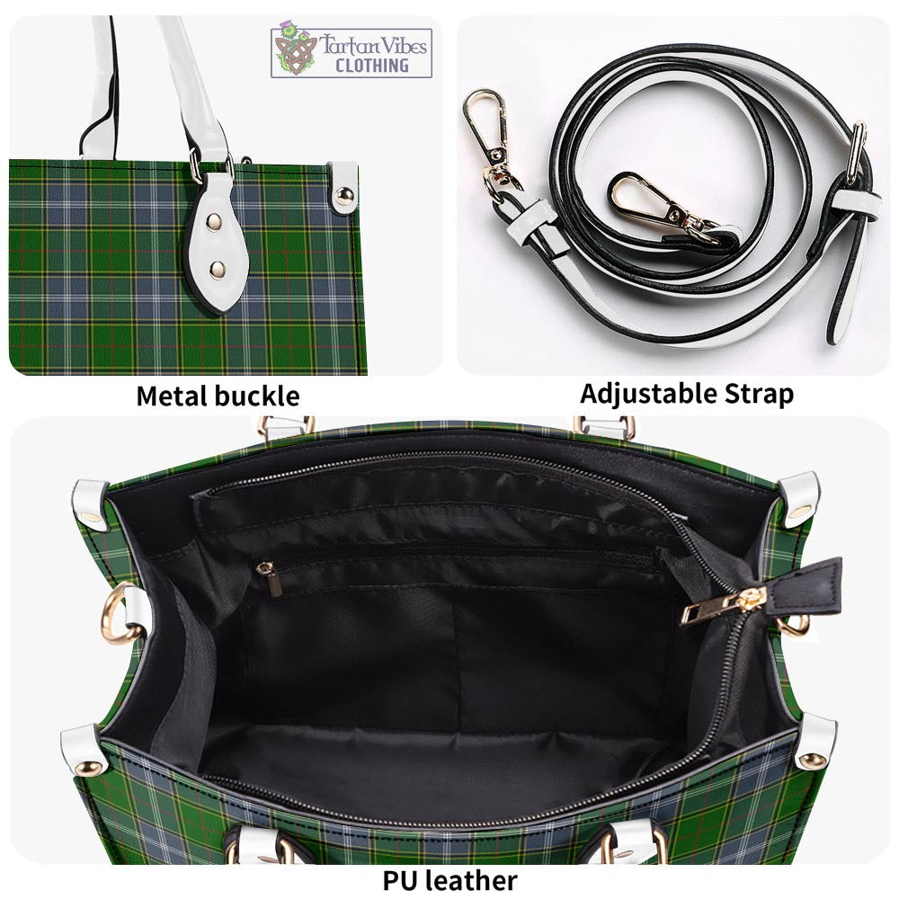 Tartan Vibes Clothing Pringle Tartan Luxury Leather Handbags