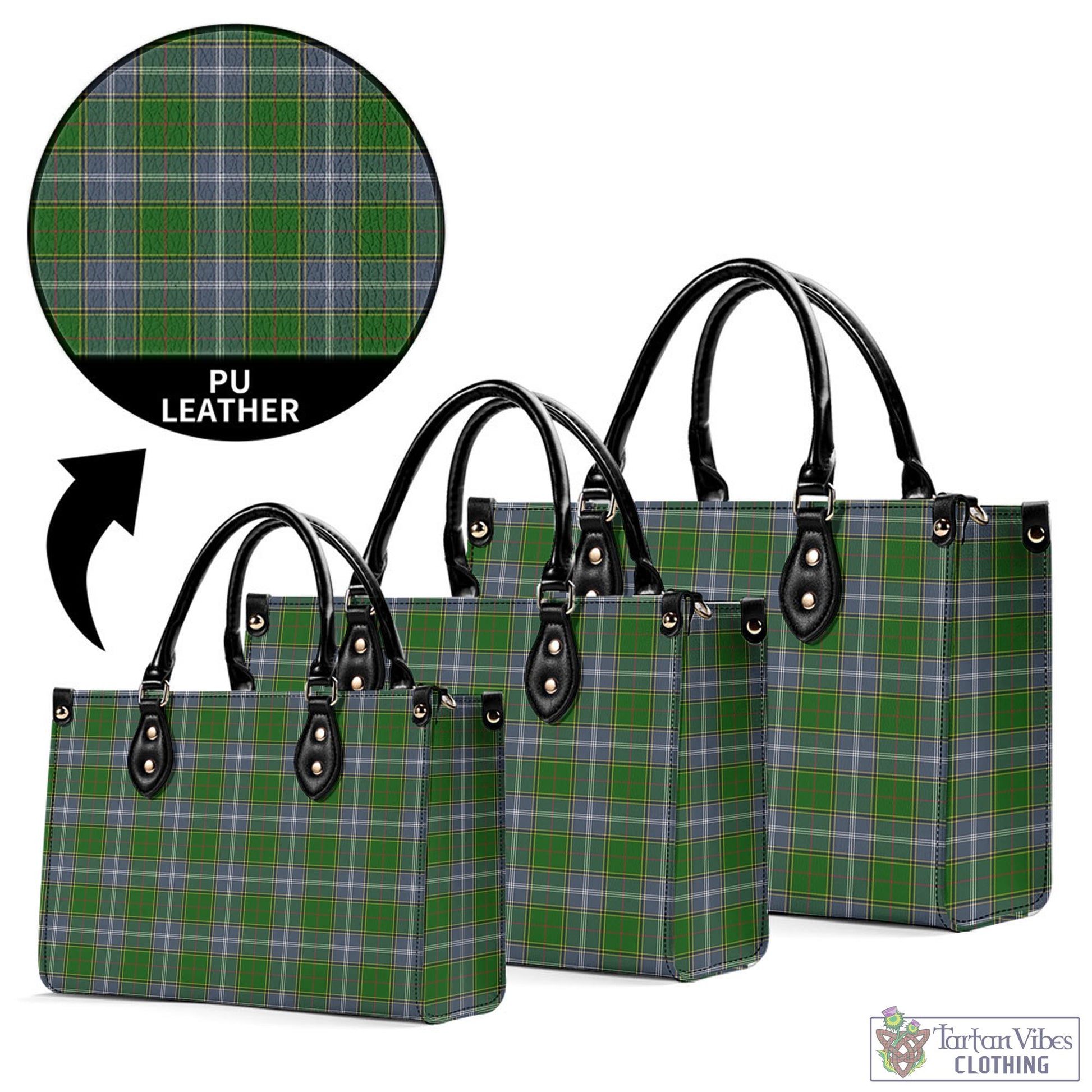 Tartan Vibes Clothing Pringle Tartan Luxury Leather Handbags