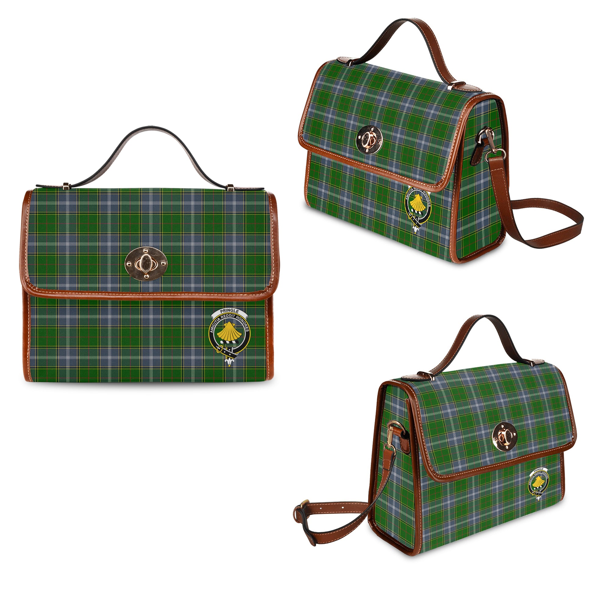 pringle-tartan-leather-strap-waterproof-canvas-bag-with-family-crest