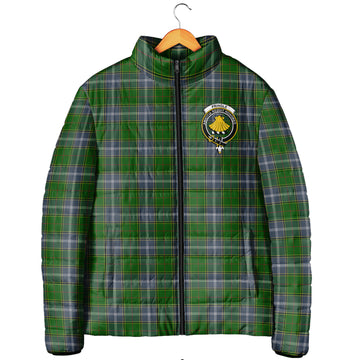Pringle Tartan Padded Jacket with Family Crest