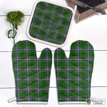 Pringle Tartan Combo Oven Mitt & Pot-Holder Combo 1 Oven Mitt & 1 Pot-Holder White - Tartan Vibes Clothing