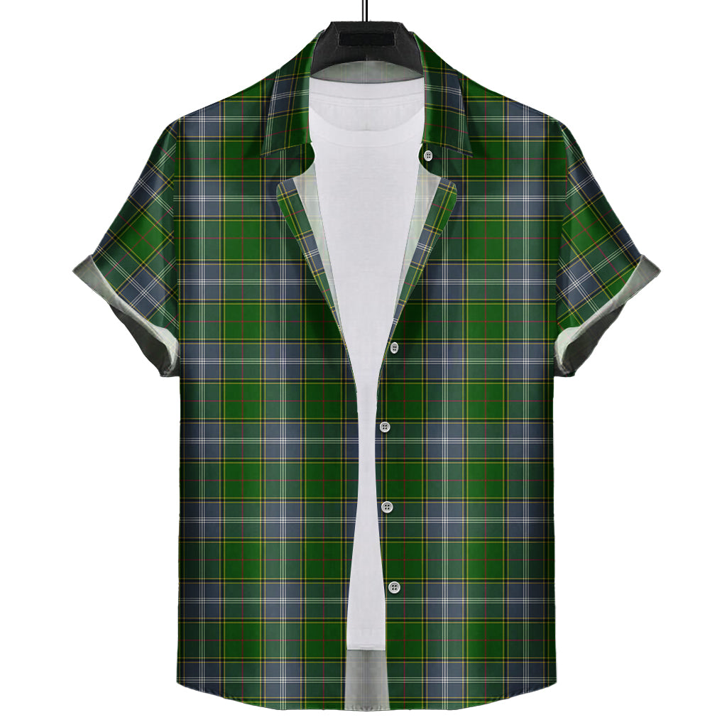 pringle-tartan-short-sleeve-button-down-shirt