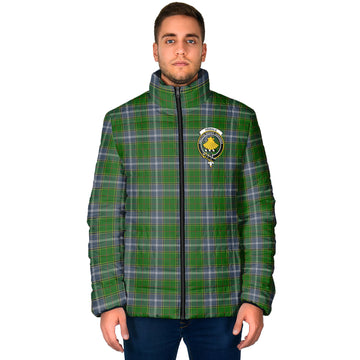 Pringle Tartan Padded Jacket with Family Crest