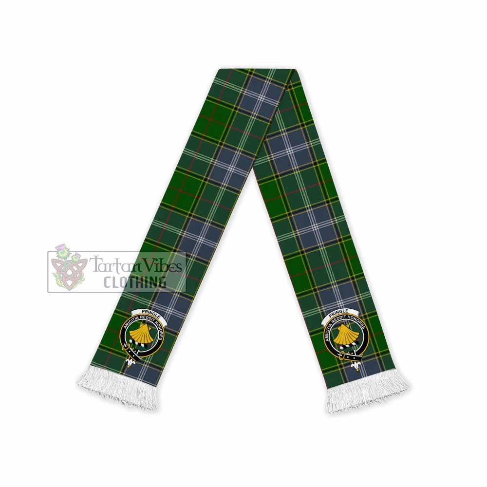 Tartan Vibes Clothing Pringle Tartan Ruffneck Scarf with Family Crest