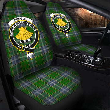 Pringle Tartan Car Seat Cover with Family Crest - Tartanvibesclothing