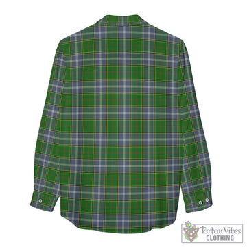 Pringle Tartan Womens Casual Shirt with Family Crest