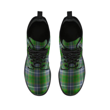 Pringle Tartan Leather Boots