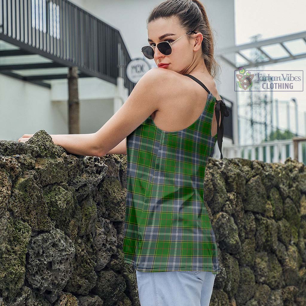 Tartan Vibes Clothing Pringle Tartan Loose Halter Neck Camisole