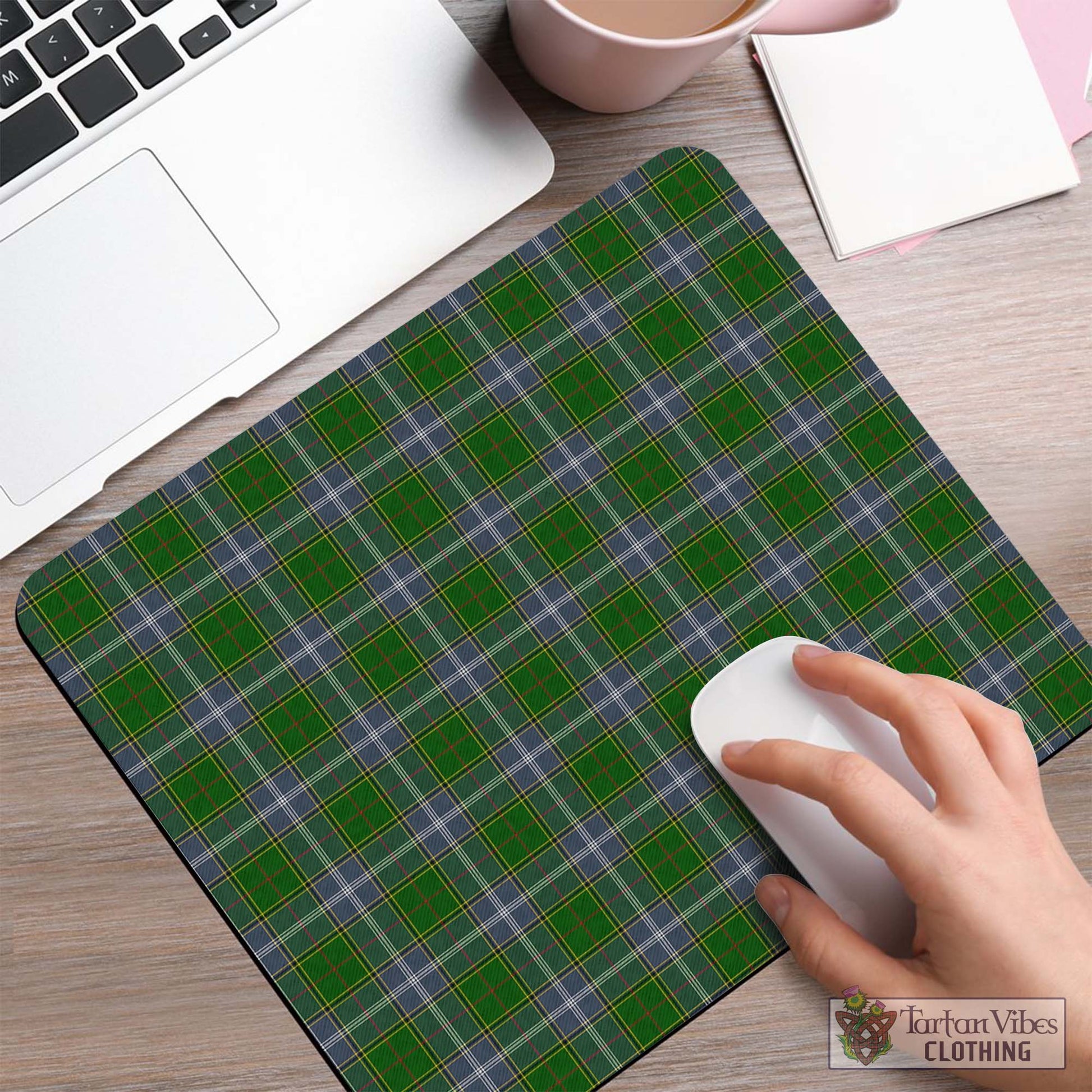 Tartan Vibes Clothing Pringle Tartan Mouse Pad