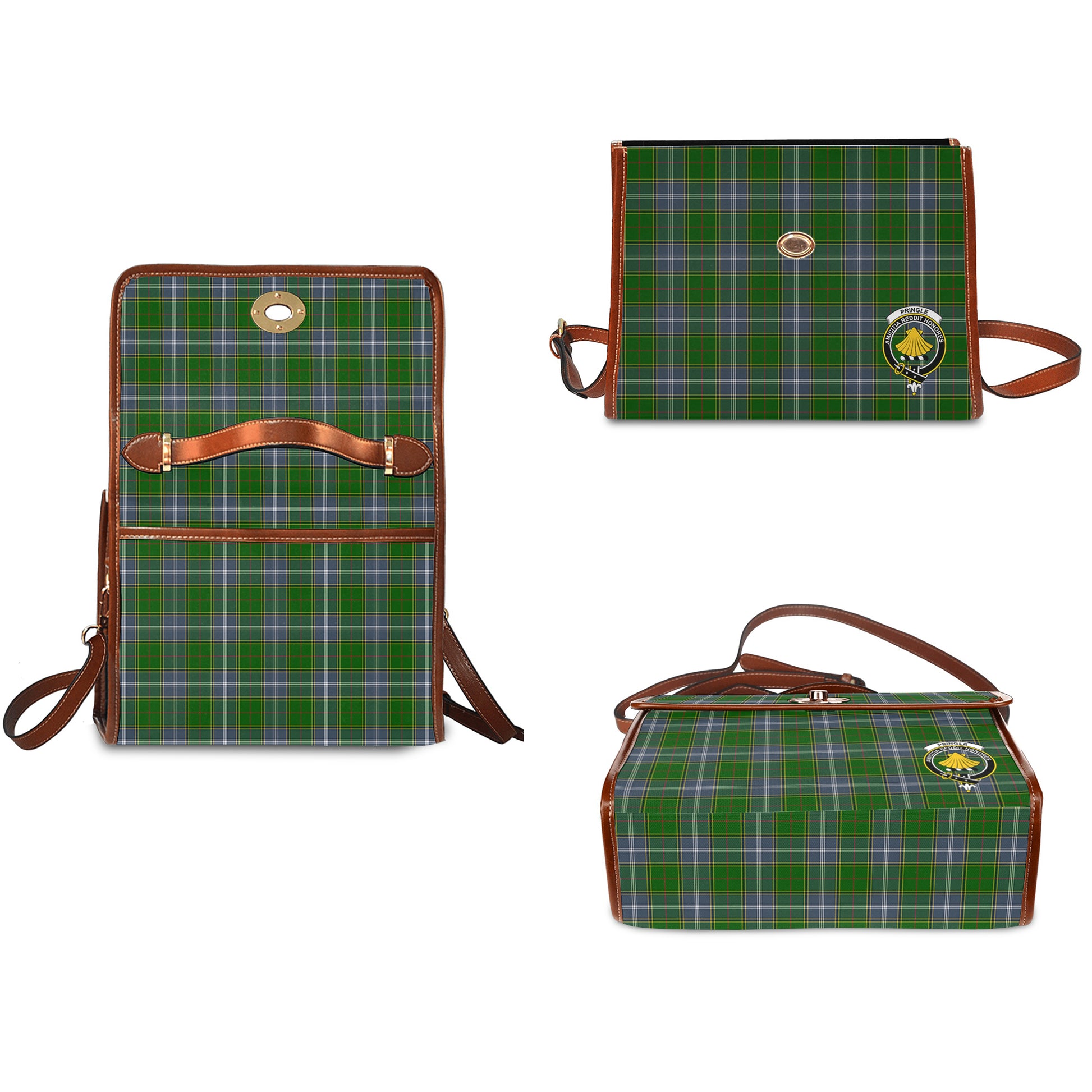 pringle-tartan-leather-strap-waterproof-canvas-bag-with-family-crest