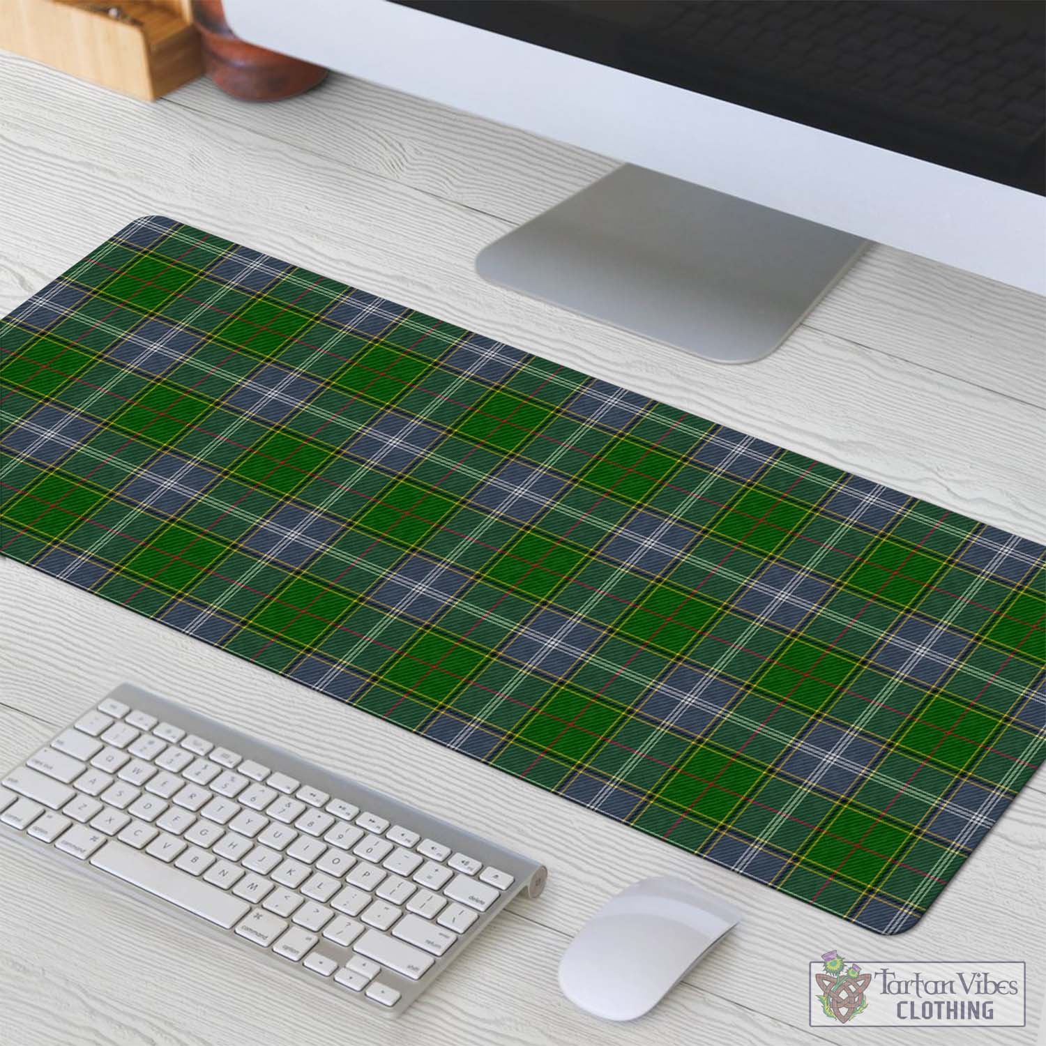 Tartan Vibes Clothing Pringle Tartan Mouse Pad