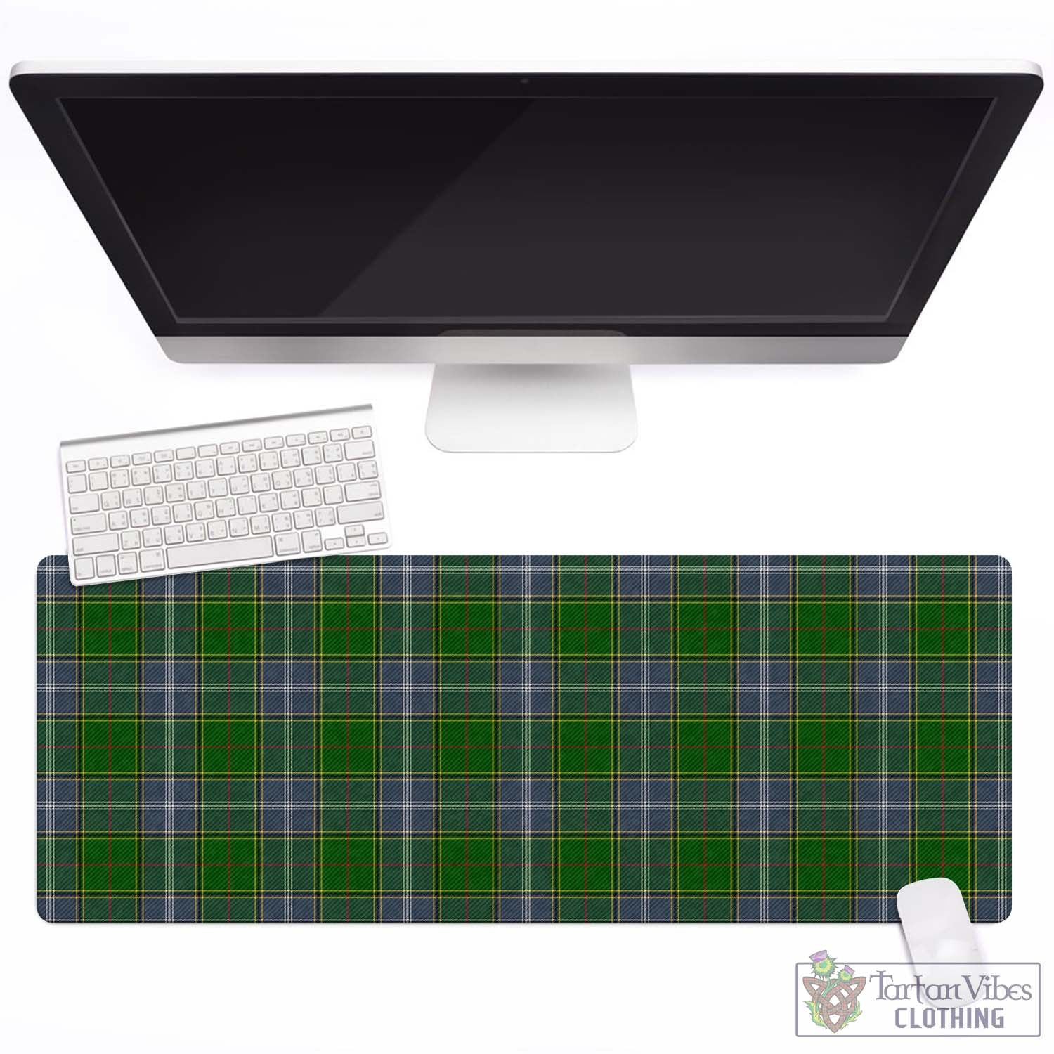 Tartan Vibes Clothing Pringle Tartan Mouse Pad