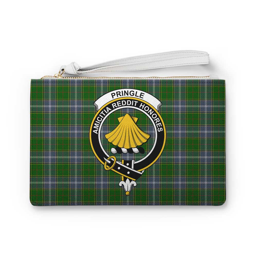 Tartan Vibes Clothing Pringle Family Crest Tartan Clutch Bag
