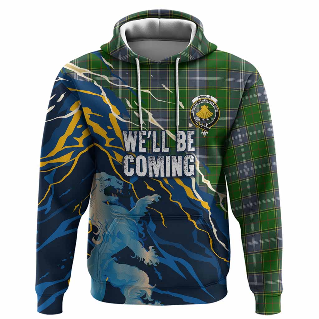 Pringle Scotland Tartan Hoodie WC2026 Football - We'll Be Coming