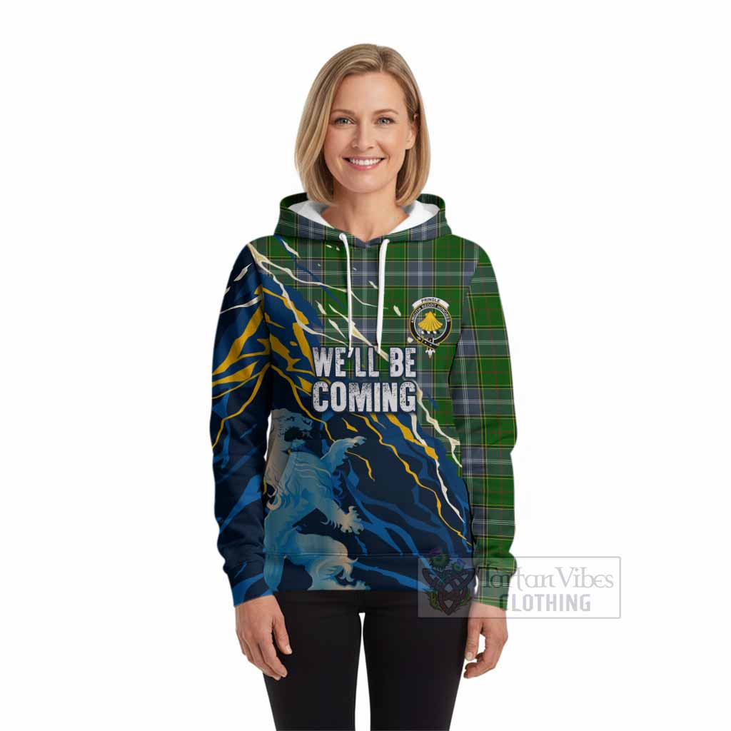 Pringle Scotland Tartan Hoodie WC2026 Football - We'll Be Coming